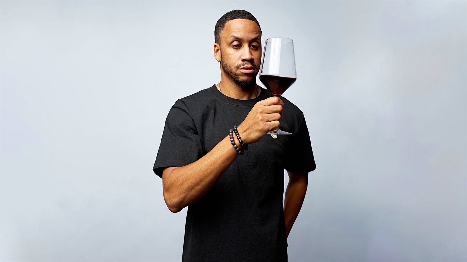 Sommelier and wine rapper Devin Reed, aka Dev the Somm