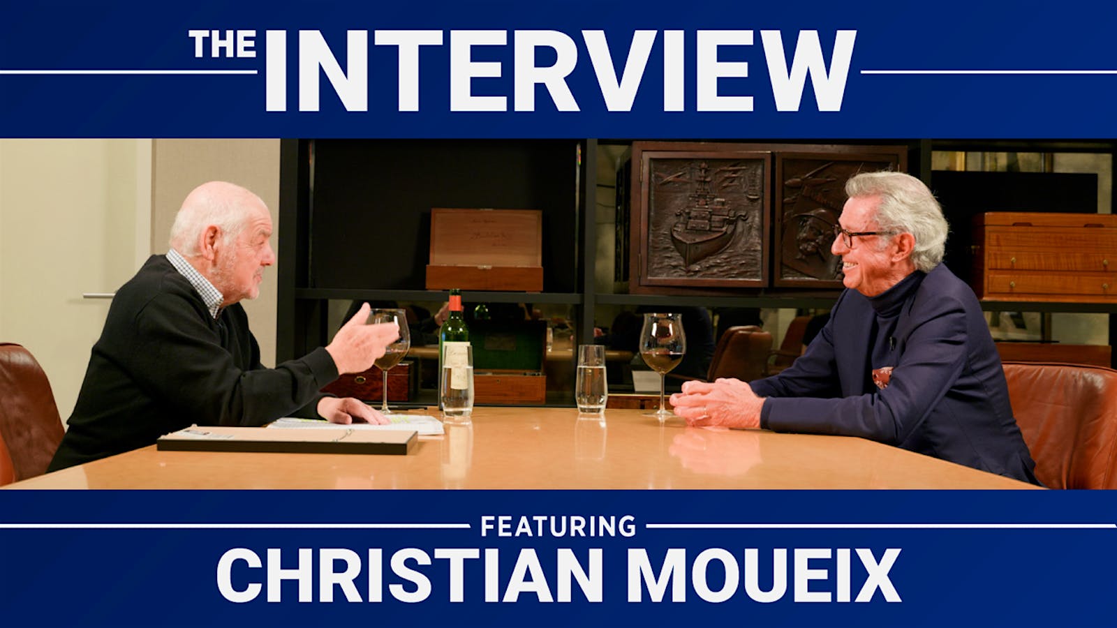 Wine Spectator's Marvin R. Shanken interviews Christian Moueix