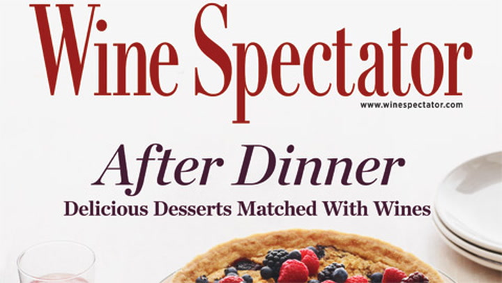 Wine Spectator Tip: Pairing Wine and Dessert