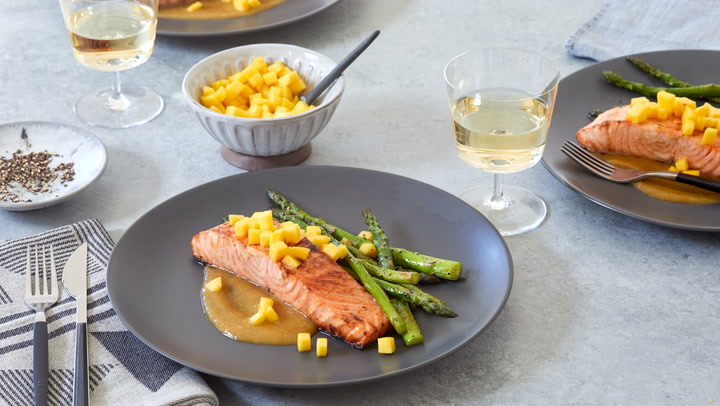 A Perfect Match: Mango Miso Salmon with Chenin Blanc