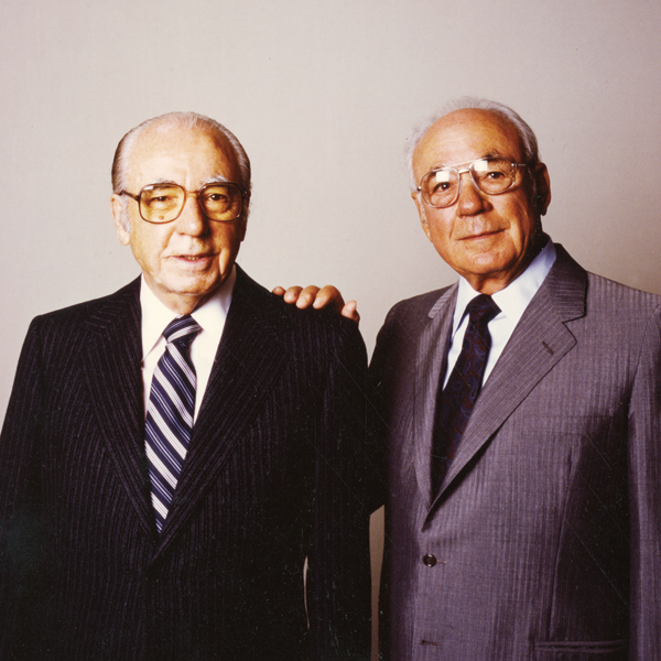 Leaders of wine: Ernest and Julio Gallo